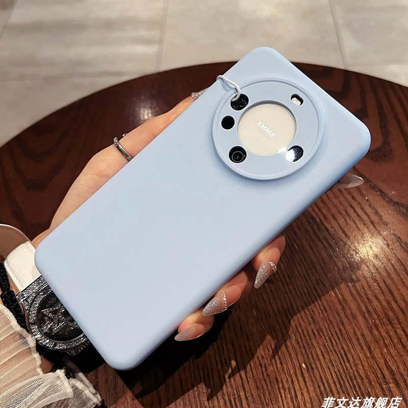 ins纯色耐脏适用华为mate70pro+手机壳液态硅胶pura80ultra磁吸软壳mt60por+镜头全包防摔magic7防指纹X50gt