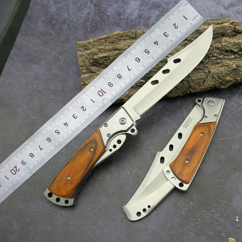 折叠刀小刀野外高硬度锋利刀具便携迷你随身野营求生刀水果小折刀