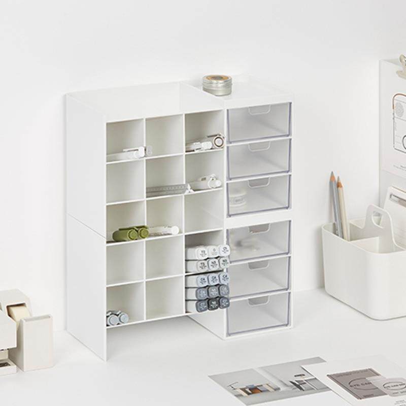 桌面收纳盒抽屉式化妆品学生办公书桌文具整理工位神器笔筒置物架,收纳整理,化妆刷收纳盒/桶,淘宝优惠券,粉丝福利购,淘宝优惠卷