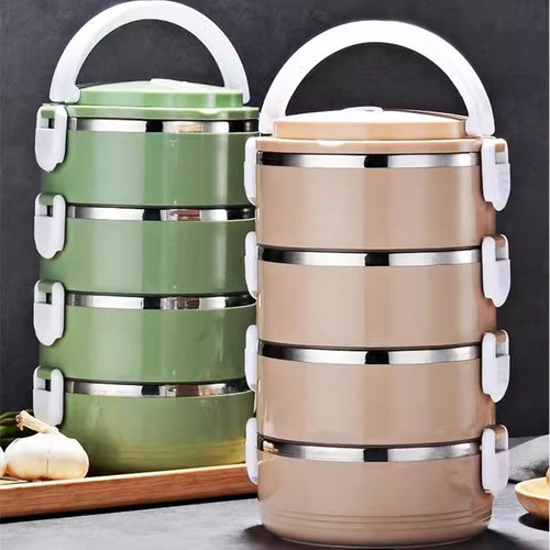 Portable Stainless Steel Thermal Lunch Box Lunchbox