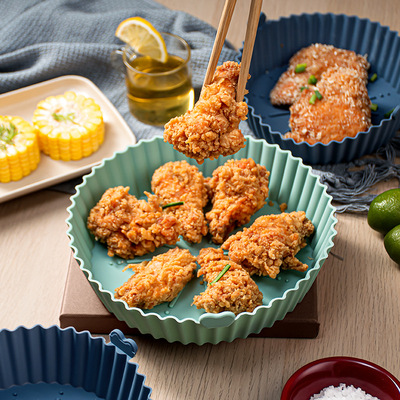 Silicone baking tray, air fryer baking tray, non stick bakin