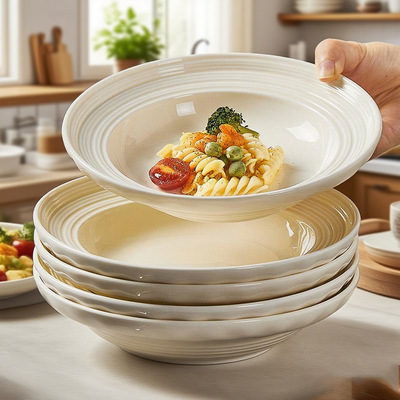 dinner plates ceramic steak plate dishes 西餐盘 western food