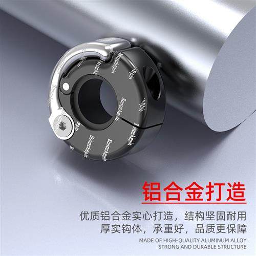 电动摩托车挂钩前置龙头通用电瓶自行车挂物扣专用免打孔头盔勾子