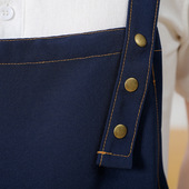 厨房做饭家务围裙防水防油耐脏女士上班成人工作服无袖 反穿衣男士