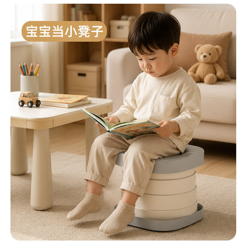 儿童车载折叠坐便器户外