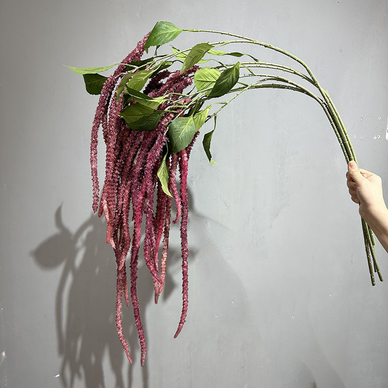 仿真吊米婚庆情人泪柔丽丝垂挂吊顶仿真花 婚礼软装假花家居装饰