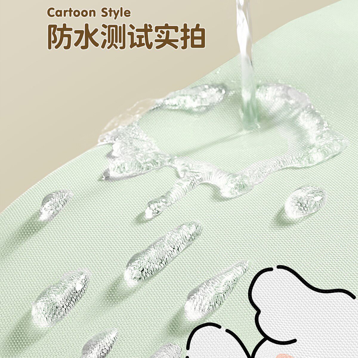 高档浴室浴帘防水防霉速
