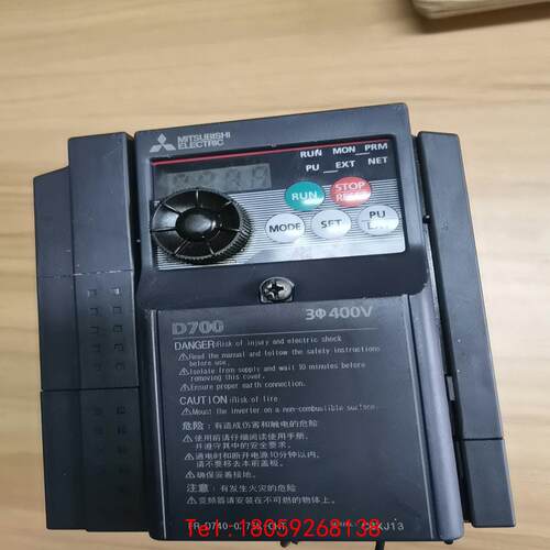 【非标价】FR-D740-0.75k-CHT三菱变频器拆机功能包好