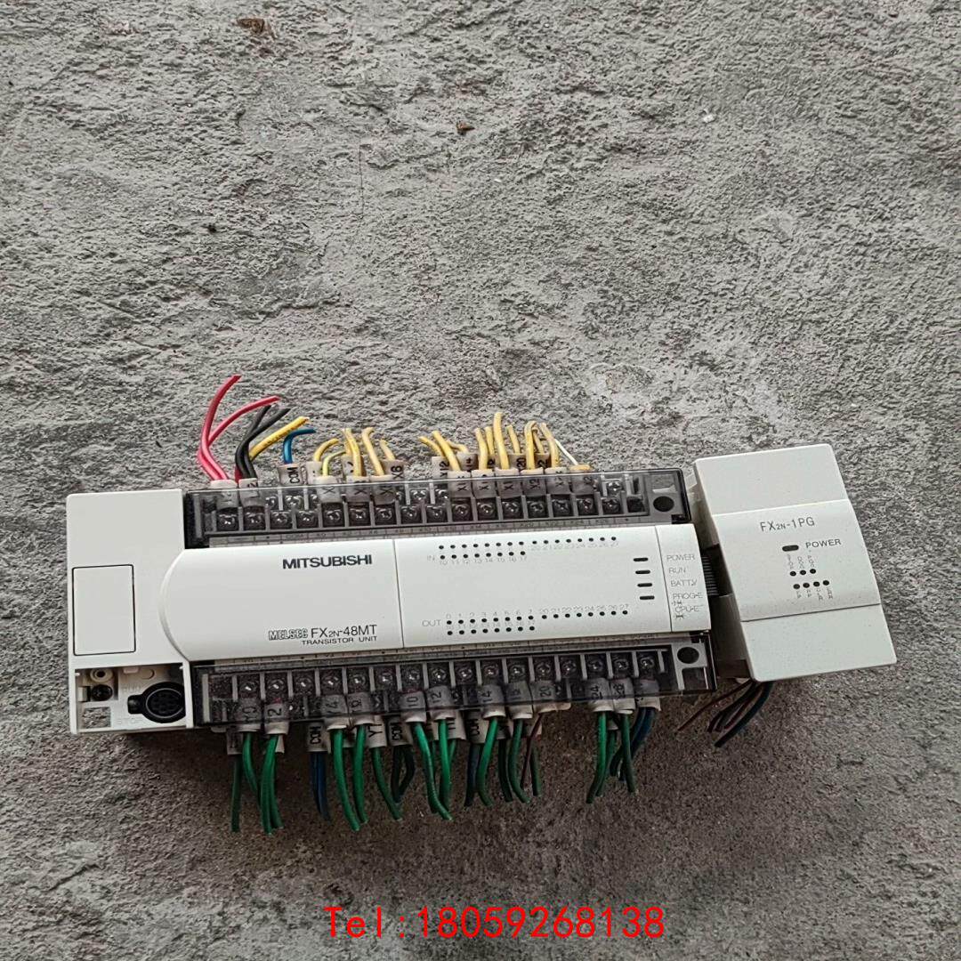 【非标价】FX2N-48MT-001三菱PLC带扩展FX2N-1PG-