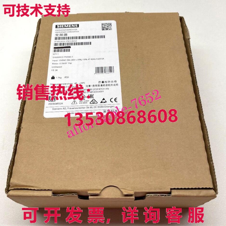 原装供应6SL3210-1PB13-8UL0 型号