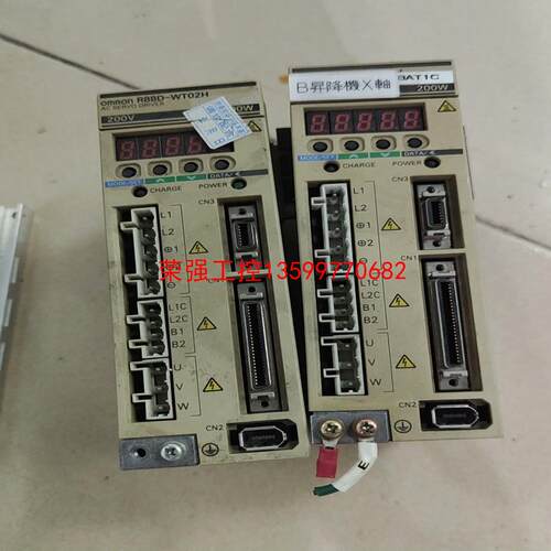 【荣强工控】欧姆龙R88D-WT02H拆机，实物拍摄，功能完好