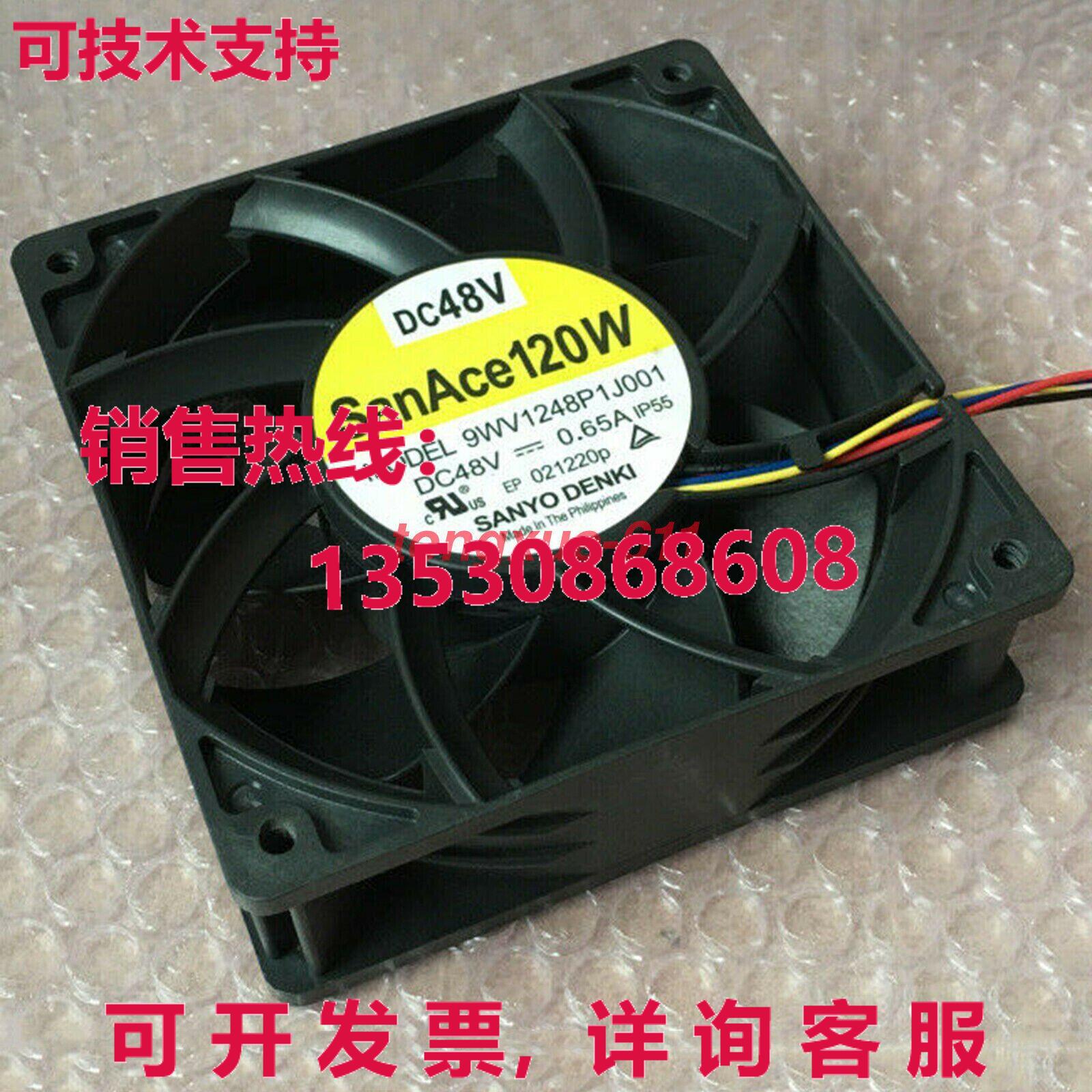 供应原装9WV1248P1J001 12038 48V 0.65A 12CM 4pin IP55 等级防