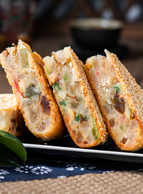 750gx2桥墩镇大月饼温州特产五仁鲜肉蛋黄老式手工芝麻礼盒装