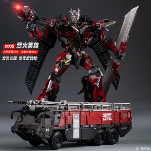 御天敌变形玩具擎天男孩合金正版柱儿童灾猩猩队长机器人模型手办