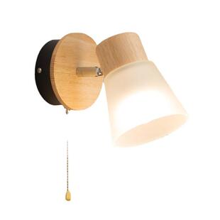 北欧现代简约拉线玻璃壁灯卧室床头开关壁灯书房走廊过道民宿壁灯