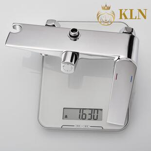 淋浴花洒套装带喷枪精铜主体混水阀四档淋雨沐浴金百盛卫浴021