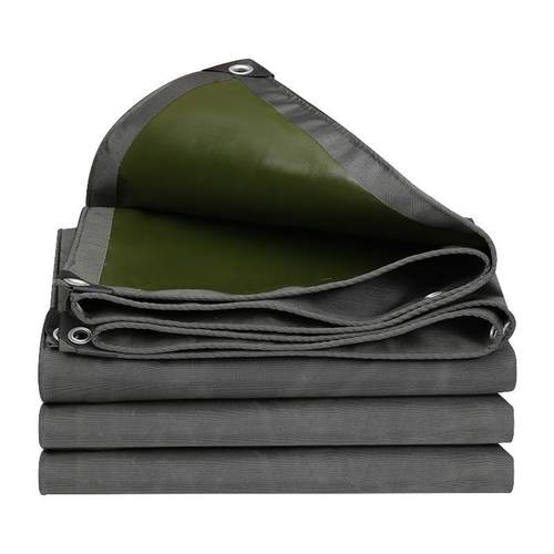 加厚苫布防水耐磨帆布有机硅防雨布户外篷布遮阳抗拉防晒抗老化