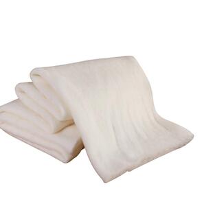 羊毛絮片原料被芯棉服填充物细支羊毛羊绒床垫防寒服装纺织料