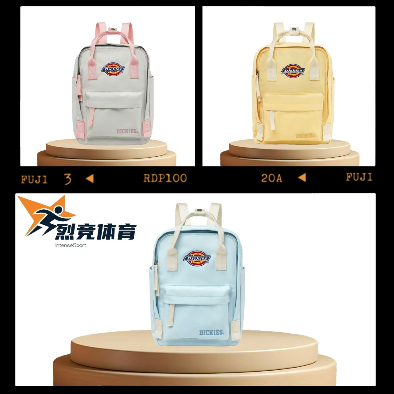 Dickies迷你可爱双肩背包手提包轻便女大学生高中初中通勤小书包