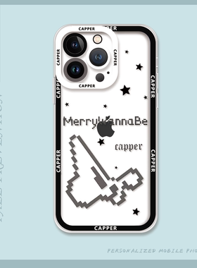 capper张砚拙简约同款爆款个性创意全包手机壳适用红米K60苹果15