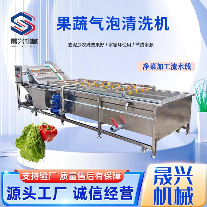 蔬菜气泡清洗机山野菜番茄秋葵高压喷淋清洗机小龙虾中药材清洗机,清洗/食品/商业设备,洗果机/洗菜机,淘宝优惠券,粉丝福利购,淘宝优惠卷
