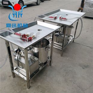 小型盐水注射机手动8针鸡鸭腌制注射机不锈钢制造手动注射机