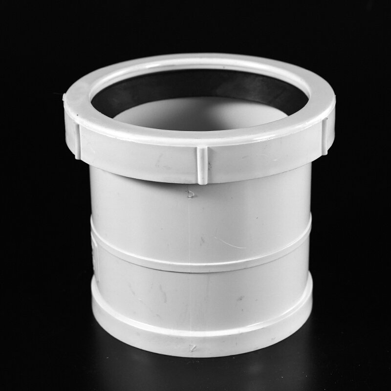 upvc排水管件 pvc-u伸缩节 聚氯乙烯水管接头 下水管道国标配件