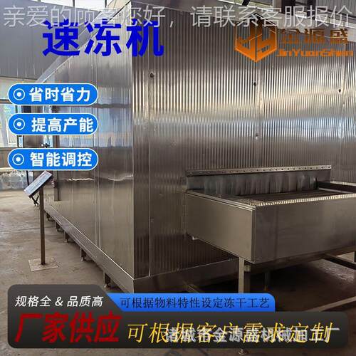 源牛肉速盛冻机 肉品氟利制昂速冻机价格269 大型速冻机厂家现金