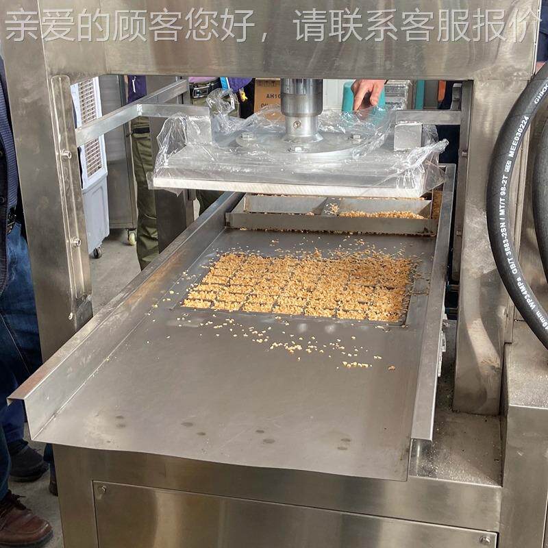 坚果奶燕麦酸棒机机器燕麦脆设备压调力大小可麦节小EEF型片脆机