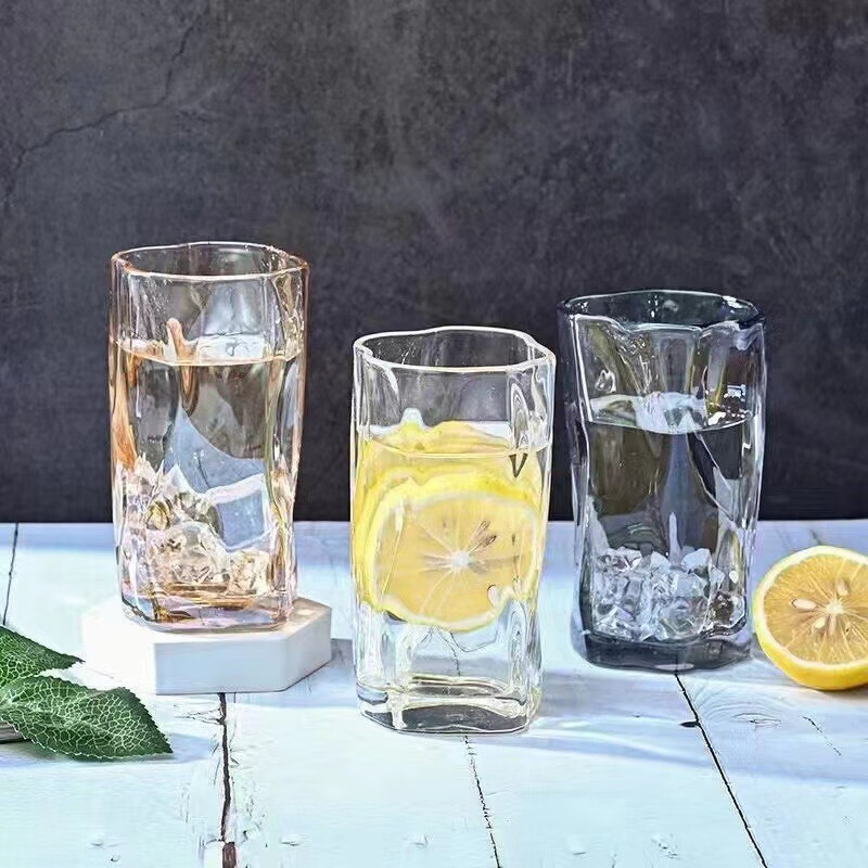 欢妍杯子玻璃水杯网红高