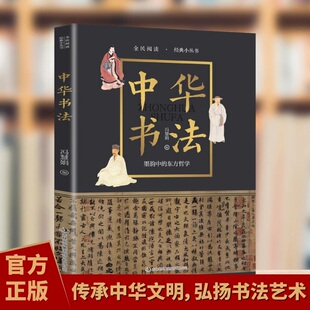 中华书法 融汇历代碑帖精粹与名家笔法解析读物培养内在修养书籍