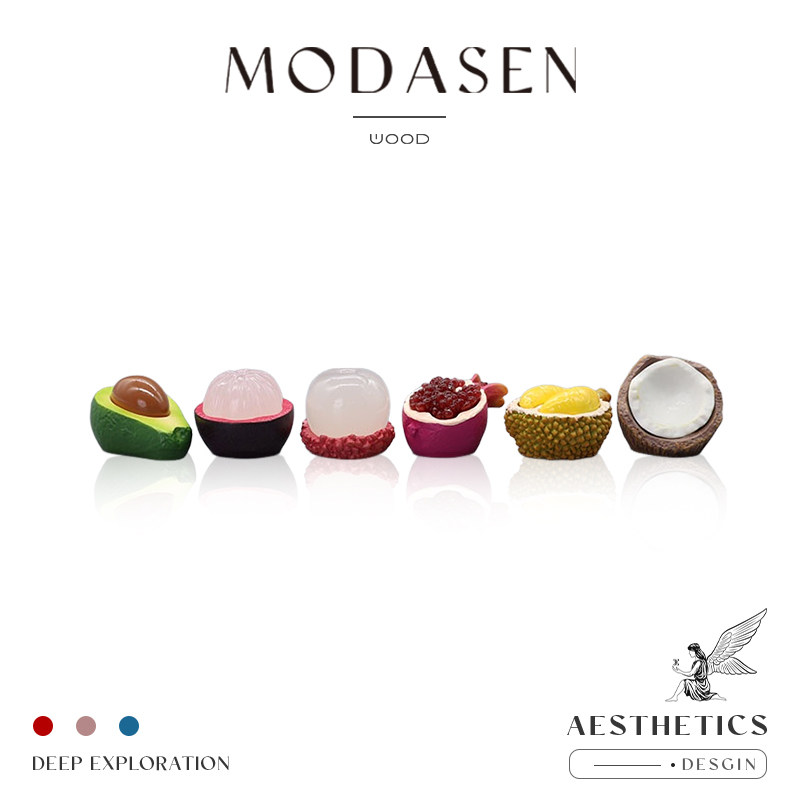 MODASEN丨破壳 GFTY创意桌面仿真水果小摆件办公室工位治愈摆设品,家居饰品,桌面摆件,淘宝优惠券,粉丝福利购,淘宝优惠卷