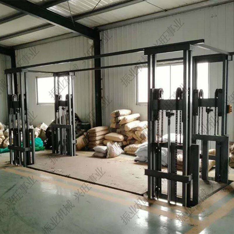 大吨位仓储货梯 导轨链条升降平台 液压升降机 仓库升降货梯