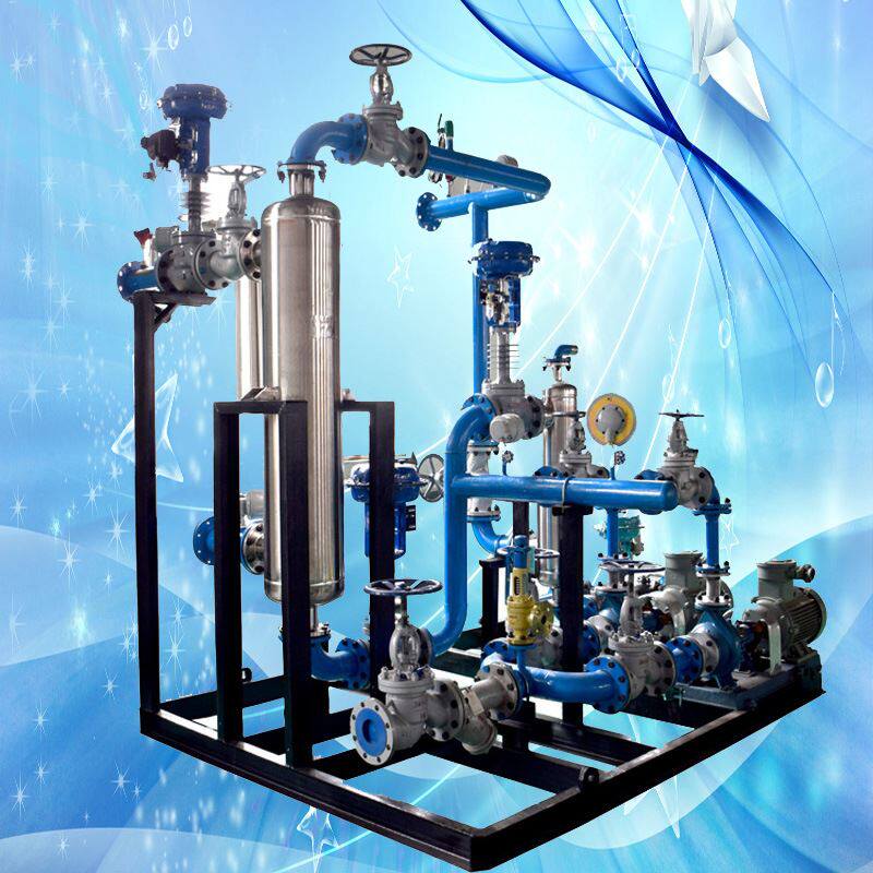 小区酒店供暖采暖换热机组供热螺旋缠绕管换热机组锂电行业换热站