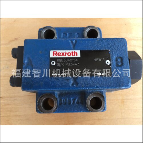 REXROTH力士乐液压单向阀R983040154  SL10PB3-43/ 电磁换向阀