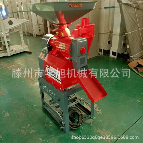 燕麦碾米机家用型粮食碾米机 谷子高粱玉米制糁机水稻黄豆碾米机