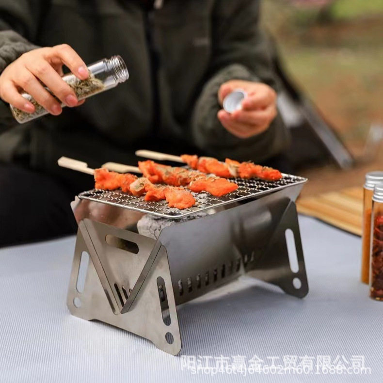 折叠野营柴火家便携炉子