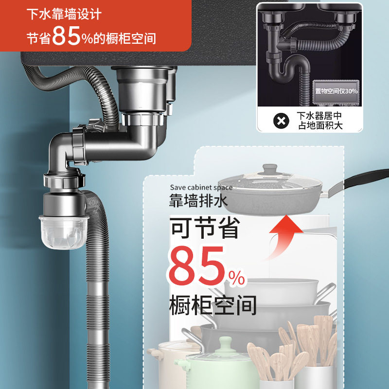 洗手盆洗脸盆304不锈钢双