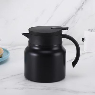 大容量保温壶茶水分离办公咖啡壶 家用316不锈钢焖茶壶家用式