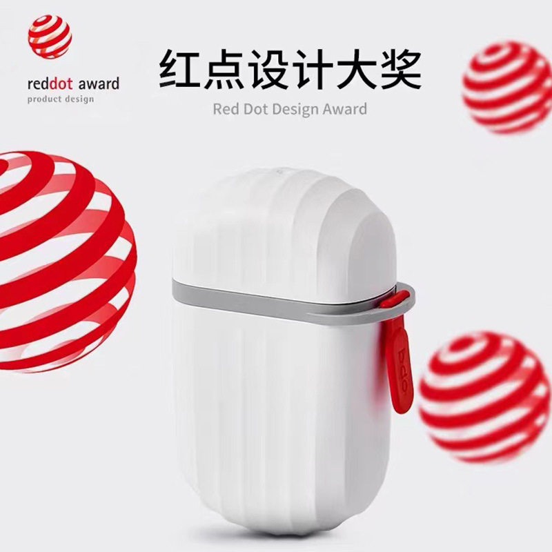 塑料香皂盒双层沥水肥皂盒方形带盖密封防漏旅行便携皂盒卫生间