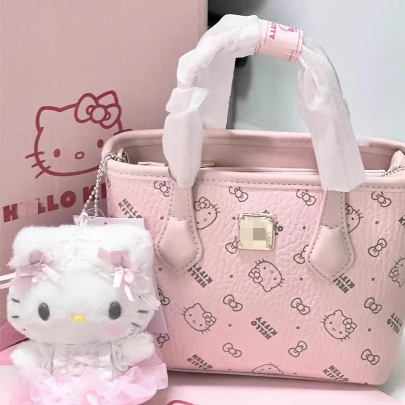 HelloKitty凯蒂猫菜篮子系列托特包2025夏季新款手提包斜挎单肩包