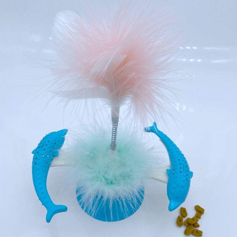 宠物用品工公司新爆款羽毛逗猫风车转盘猫玩具,宠物/宠物食品及用品,宠物智能玩具,淘宝优惠券,粉丝福利购,淘宝优惠卷