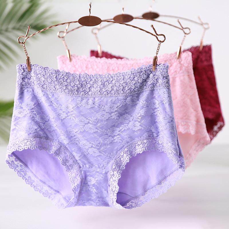 80-170斤高腰加大码内裤女胖mm0斤蕾丝棉质三角裤50107,女士内衣/男士内衣/家居服,女三角裤,淘宝优惠券,粉丝福利购,淘宝优惠卷