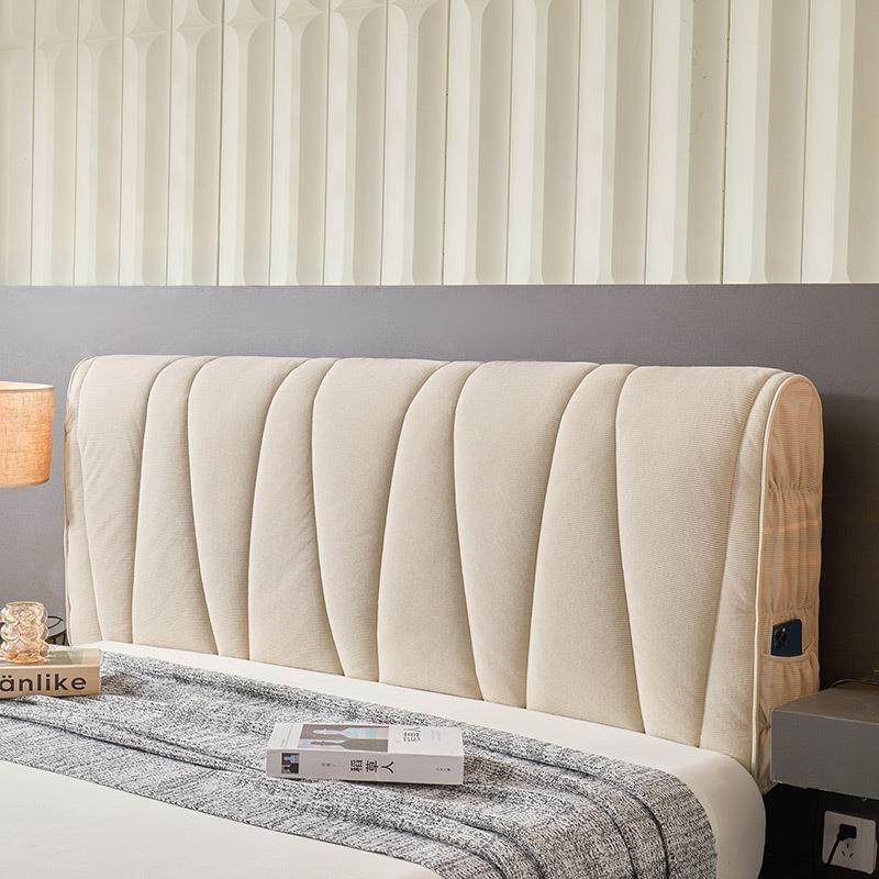 工厂加厚灯芯绒床头罩皮床靠背罩防尘罩保护套全包弹力床头套,居家布艺,床头罩,淘宝优惠券,粉丝福利购,淘宝优惠卷