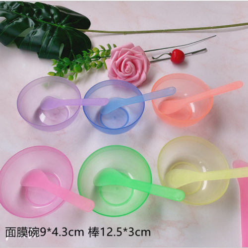 Transparent facial mask bowl No.3 # facial mask stick film adjusting bowl beauty makeup facial mask spoon tool mixing s