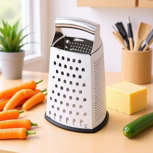 Stainless steel four sided slicer, cheese, potato, and carrot slicer, kitchen vegetable slicer, direct supply