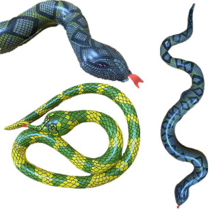 Inflatable Python Children's Toy Inflatable Halloween Cross border Animal Doll Toy Python