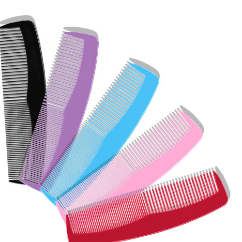 Cross border hair comb, plastic wet dry hair comb, hotel disposable items, home massage pocket comb