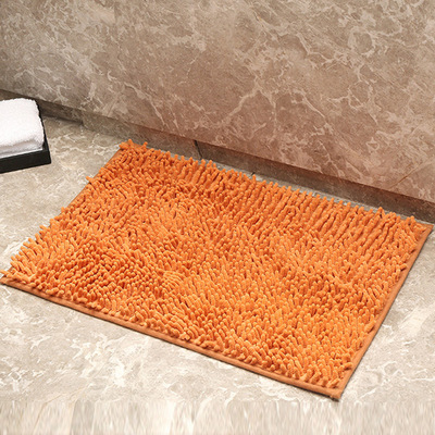 Cross border thickened chenille long haired floor mat for bedrooms, homes, living rooms, doorways, bathrooms, anti slip