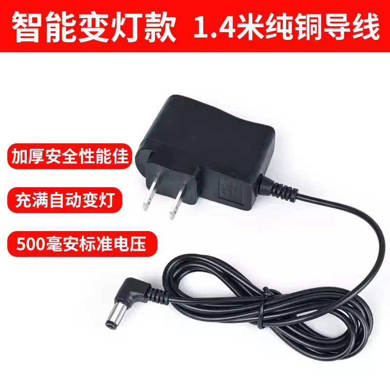 电子秤电池通用4v家用商用台秤蓄电池电瓶充电器6v通用型标准